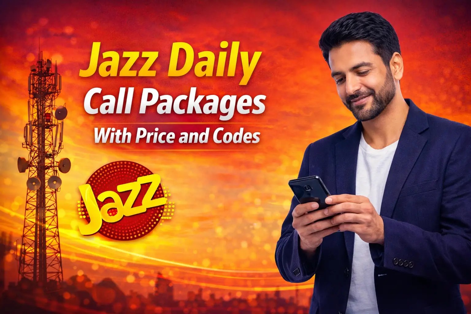 Jazz Daily Call Packages With Price and Codes