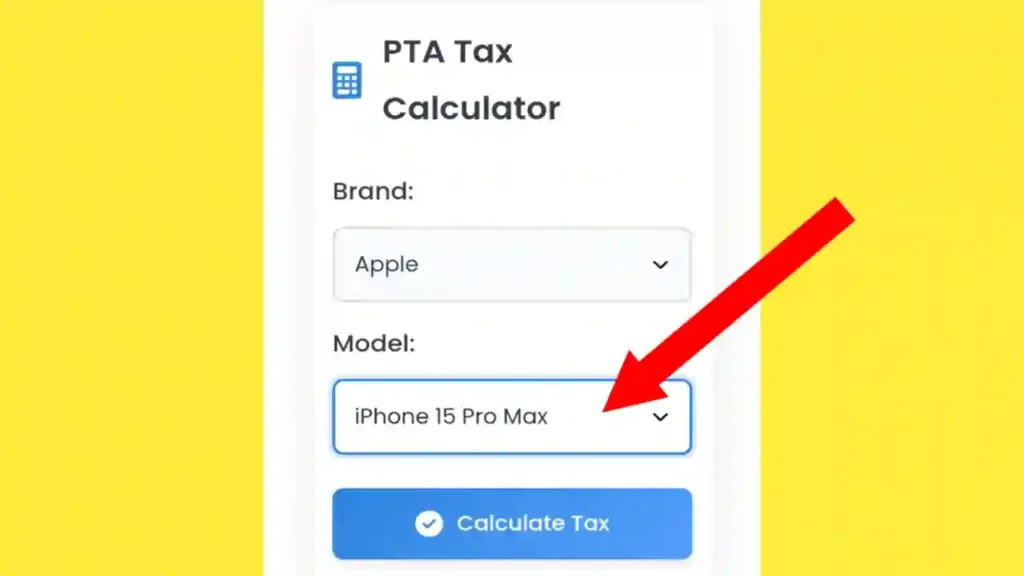PTA Tax Calculator 2026: Check Mobile Tax on CNIC & Passport
