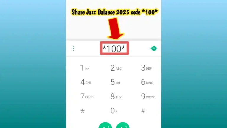 Start by typing 100 followed by the recipient's mobile number
