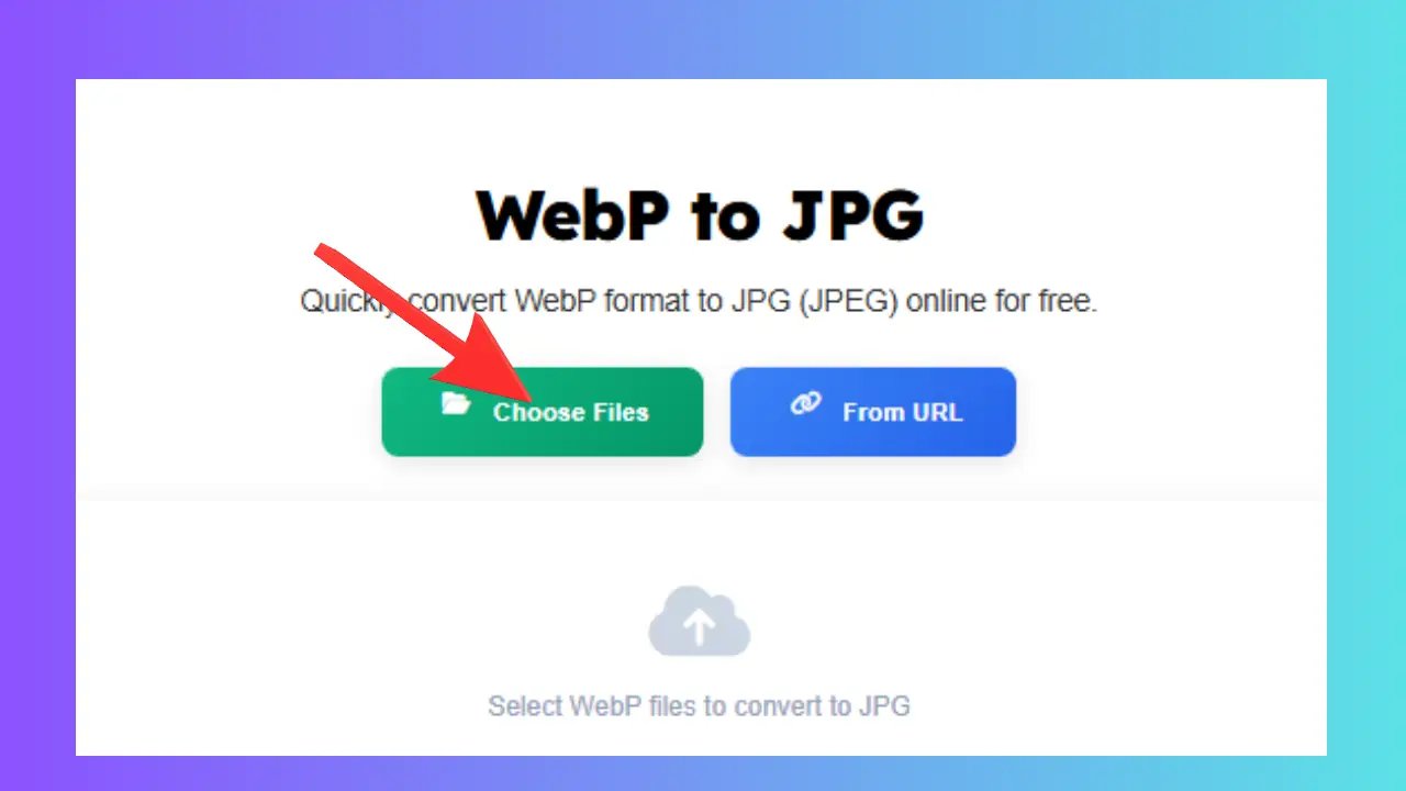 WebP To JPG – Fast & Free Online Converter